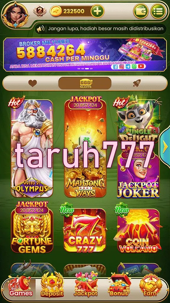 taruh777 Tangkapan Layar Resmi APK